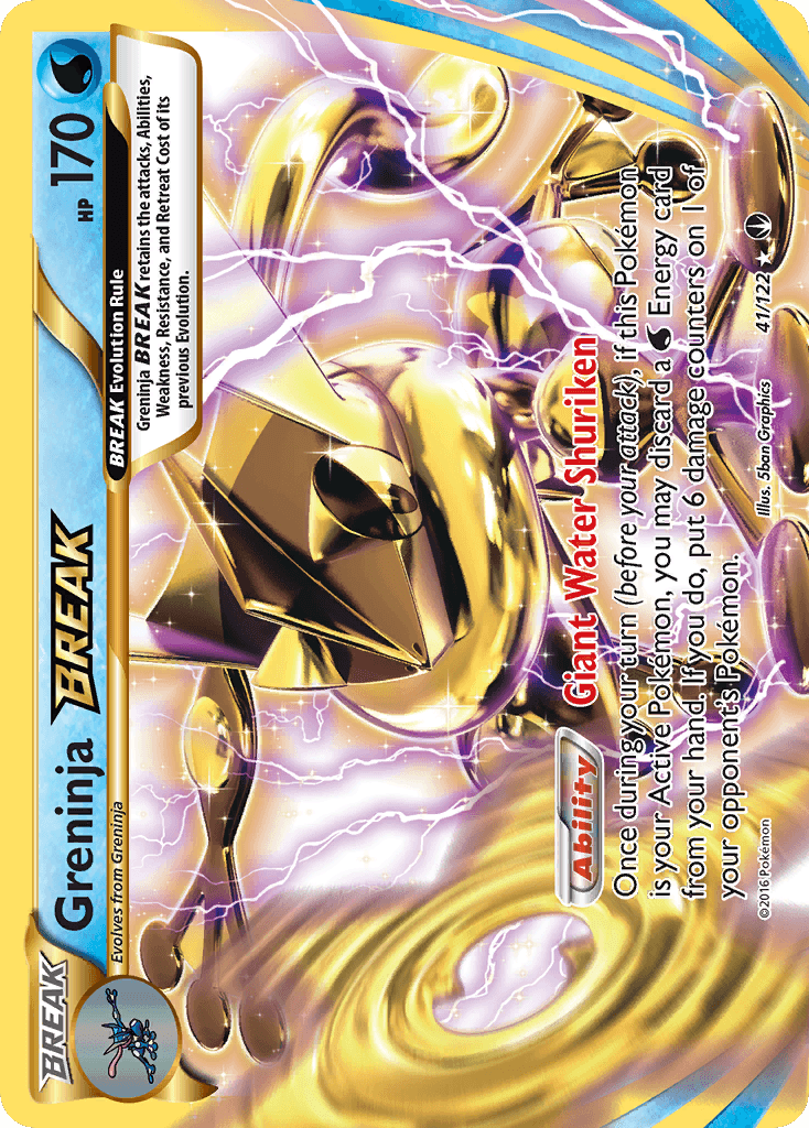 Greninja BREAK BREAKpoint card