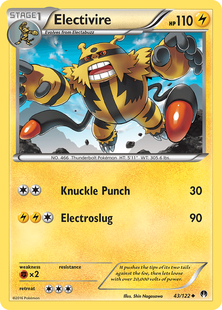 Electivire BREAKpoint card
