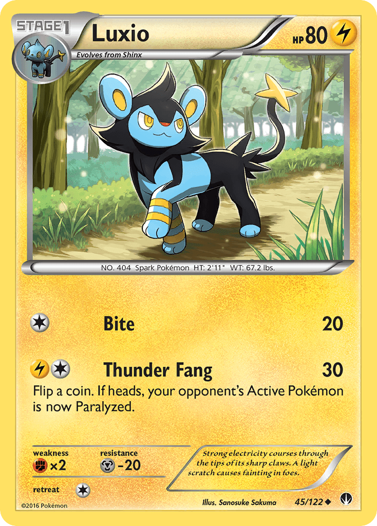 Luxio BREAKpoint card