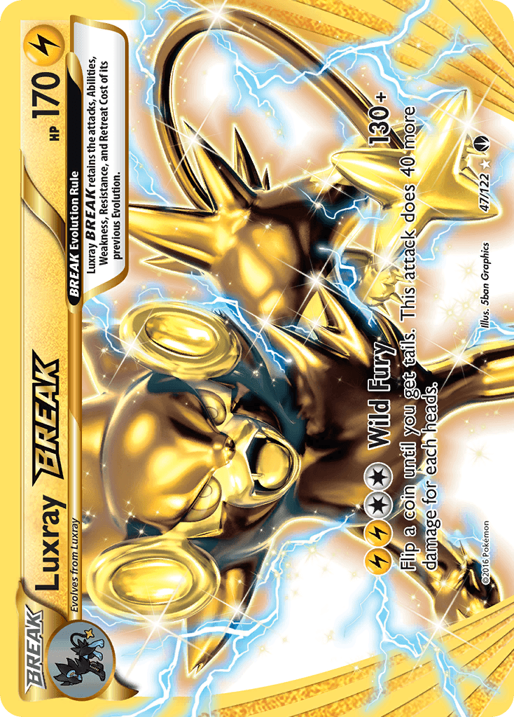 Luxray BREAK BREAKpoint card
