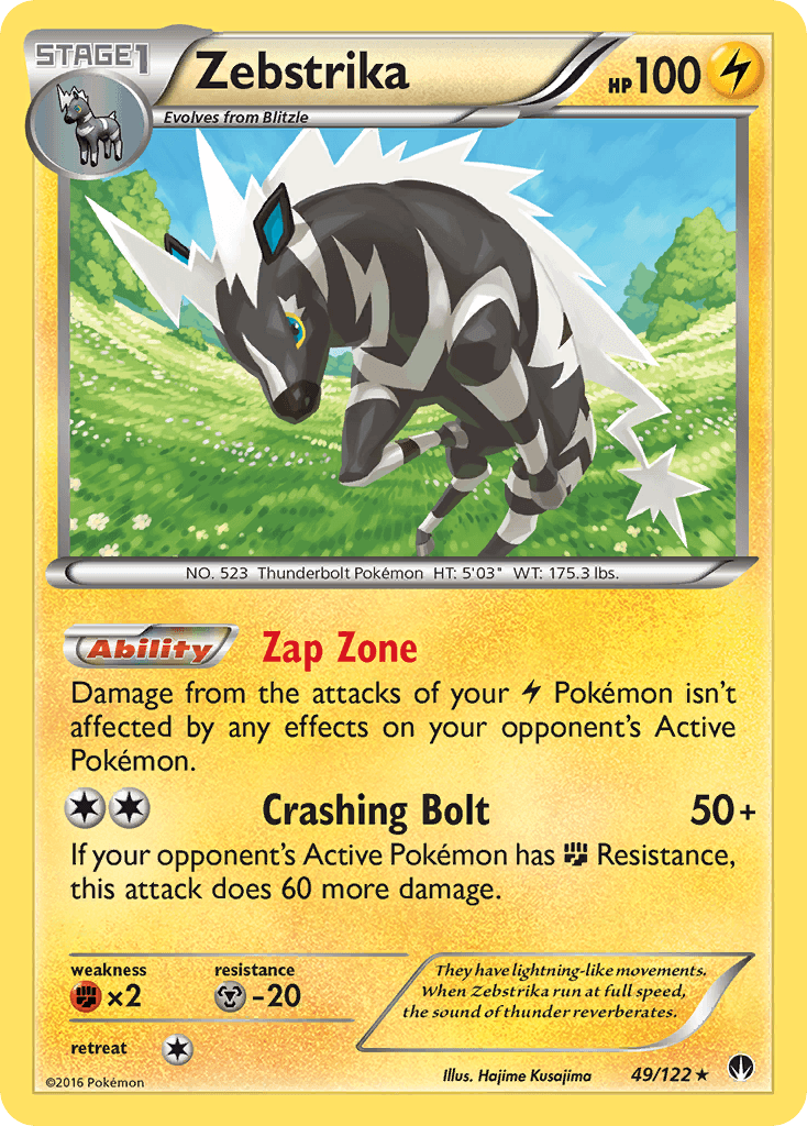 Zebstrika BREAKpoint card