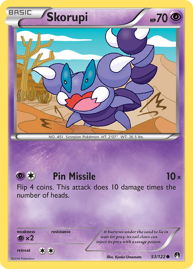 Skorupi BREAKpoint card
