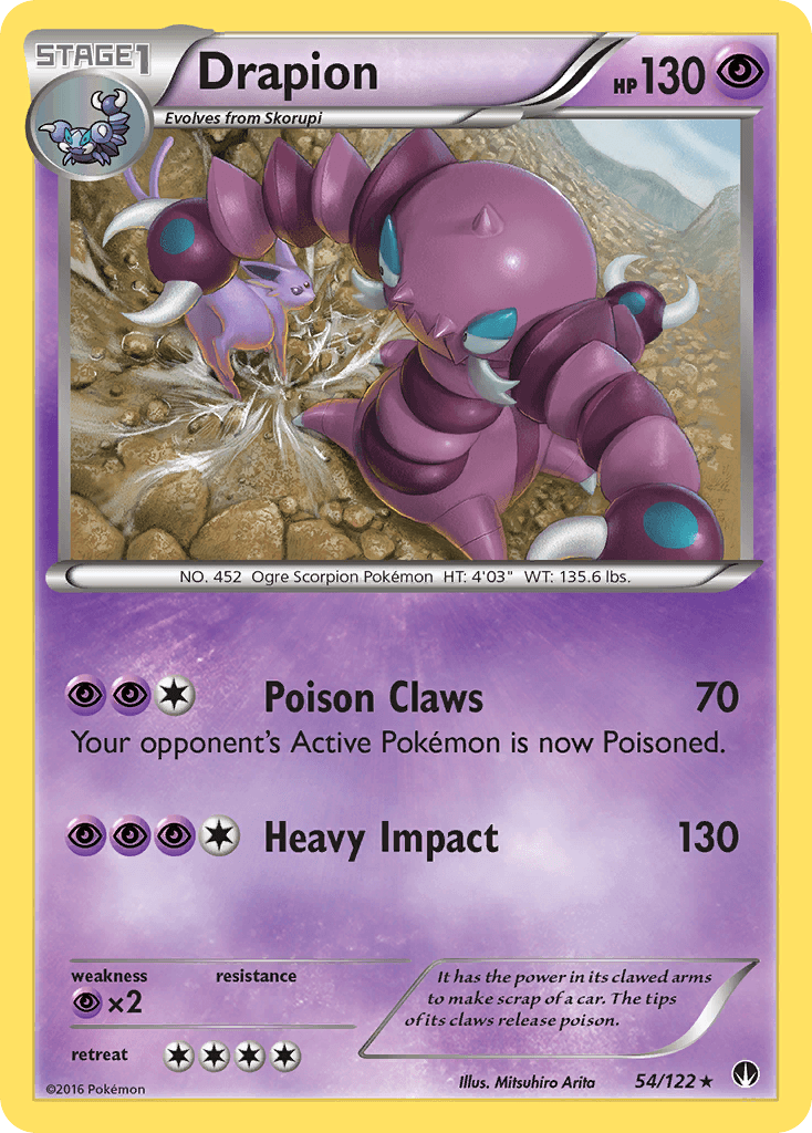 Drapion BREAKpoint card