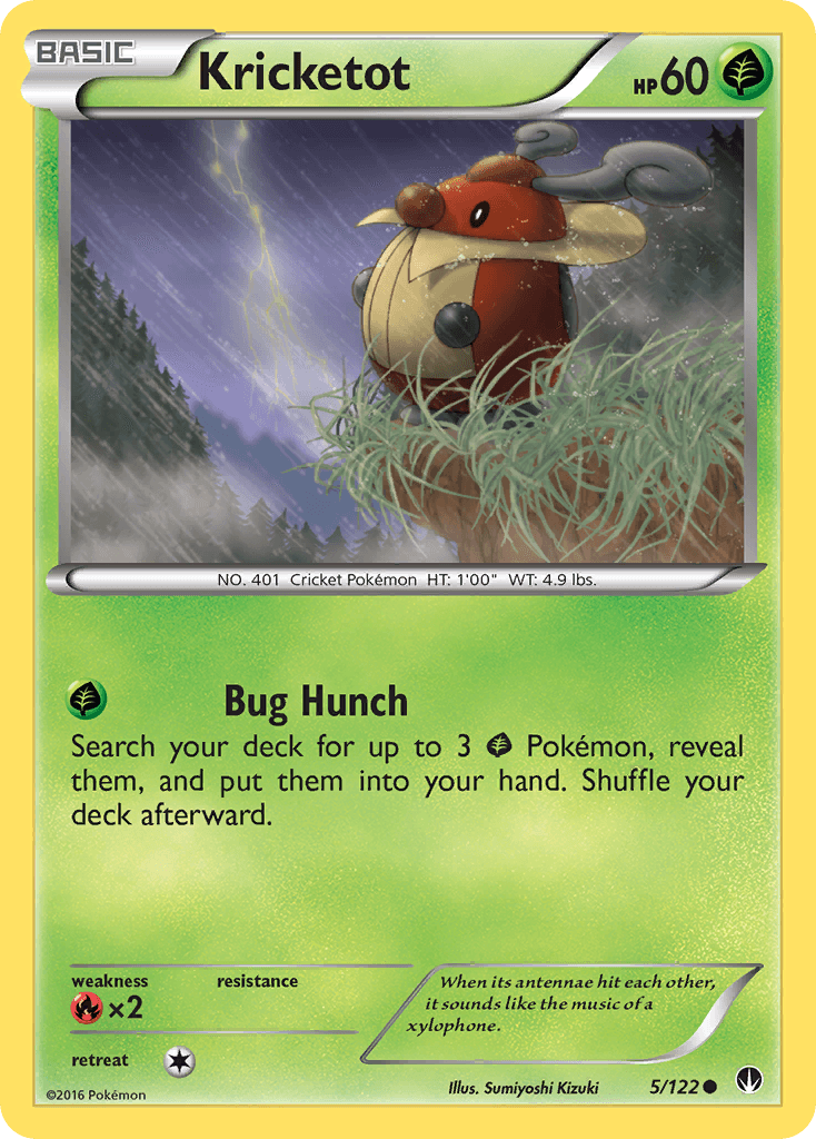 Kricketot BREAKpoint card