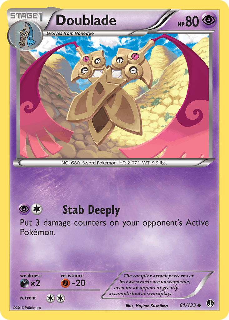 Doublade BREAKpoint card