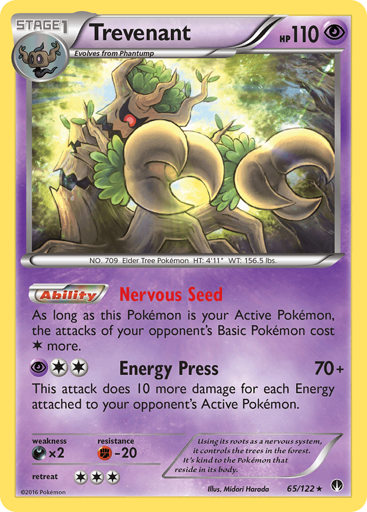 Trevenant BREAKpoint card