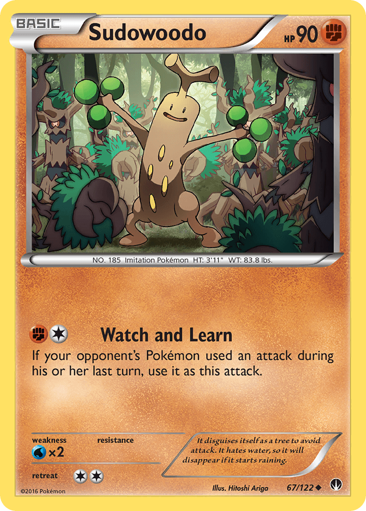 Sudowoodo BREAKpoint card