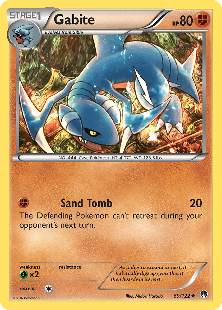 Gabite BREAKpoint card