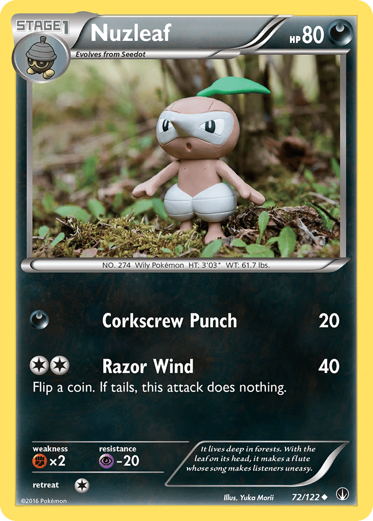 Nuzleaf BREAKpoint card