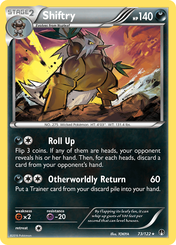 Shiftry BREAKpoint card