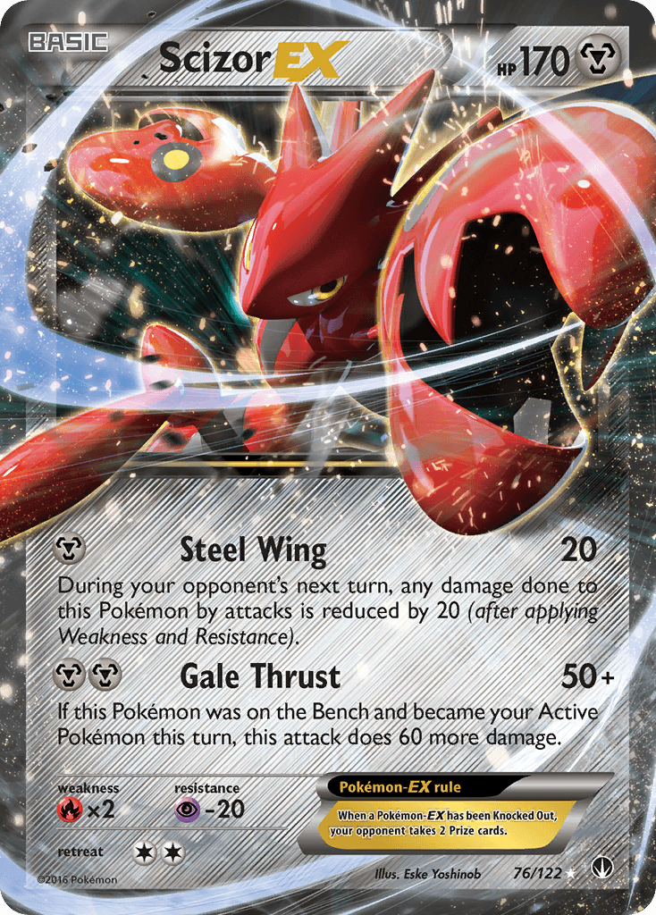Scizor-EX BREAKpoint card