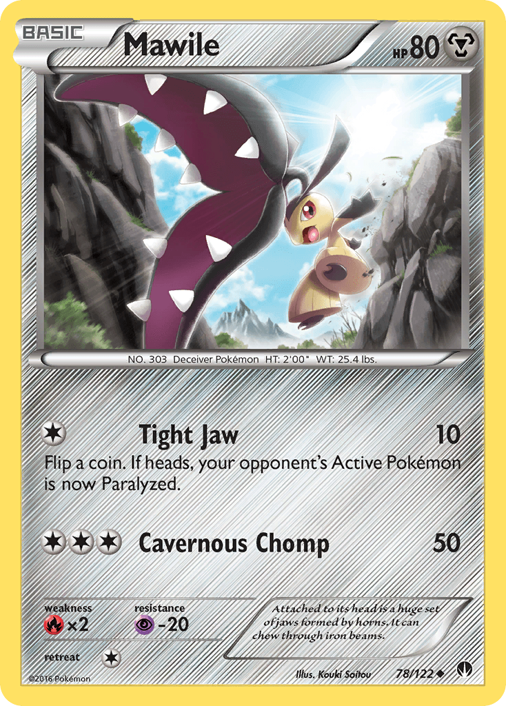 Mawile BREAKpoint card
