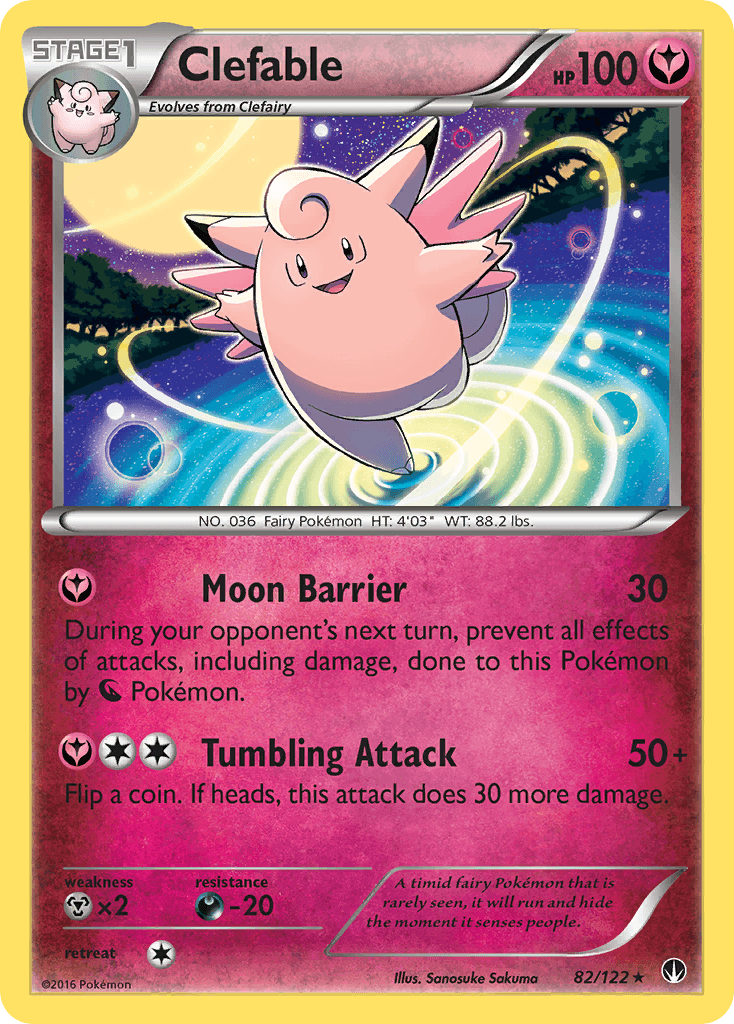 Clefable BREAKpoint card