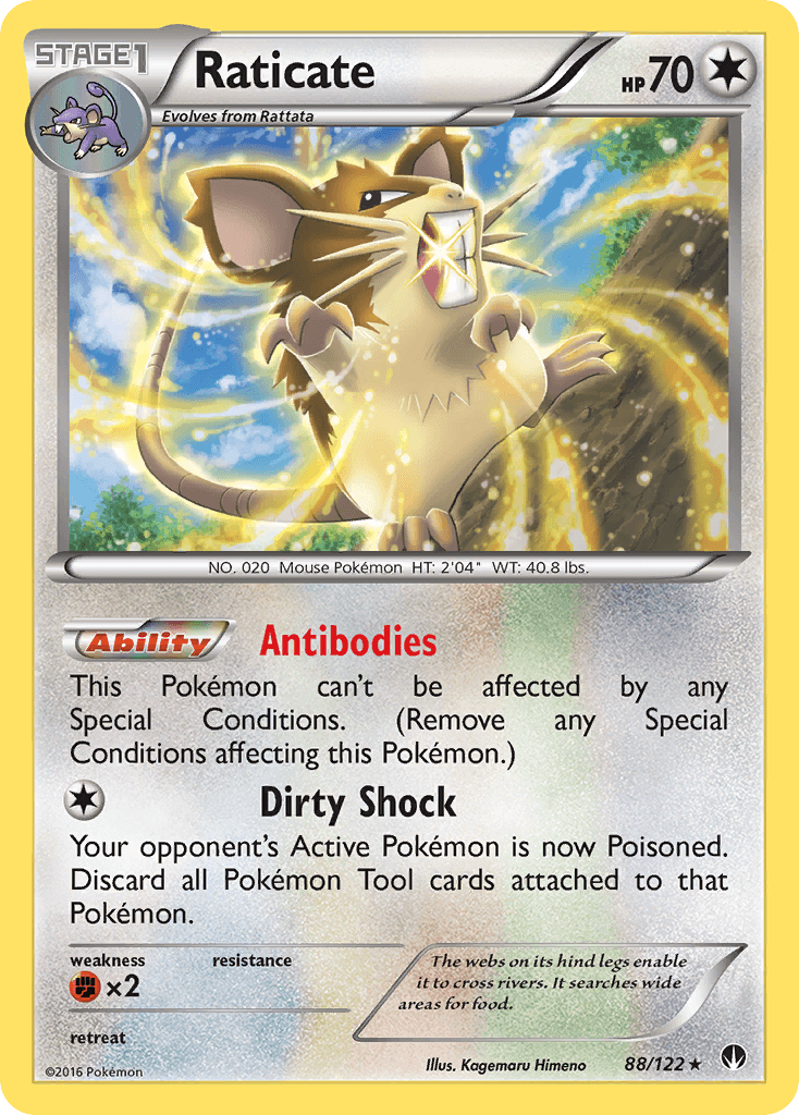 Raticate BREAKpoint card