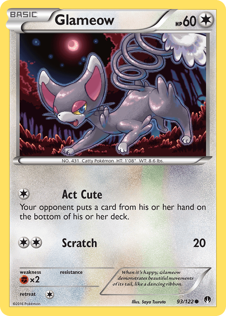 Glameow BREAKpoint card