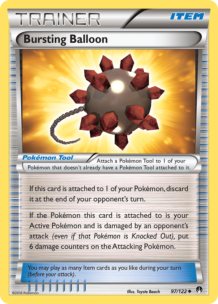 Bursting Balloon BREAKpoint card