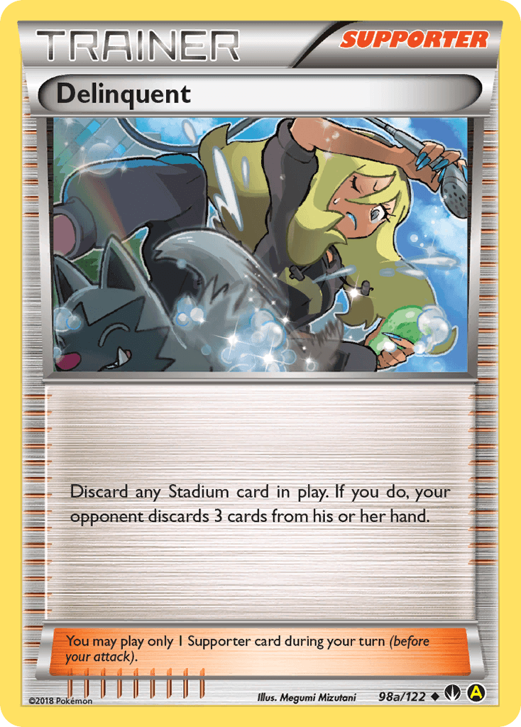 Delinquent BREAKpoint card