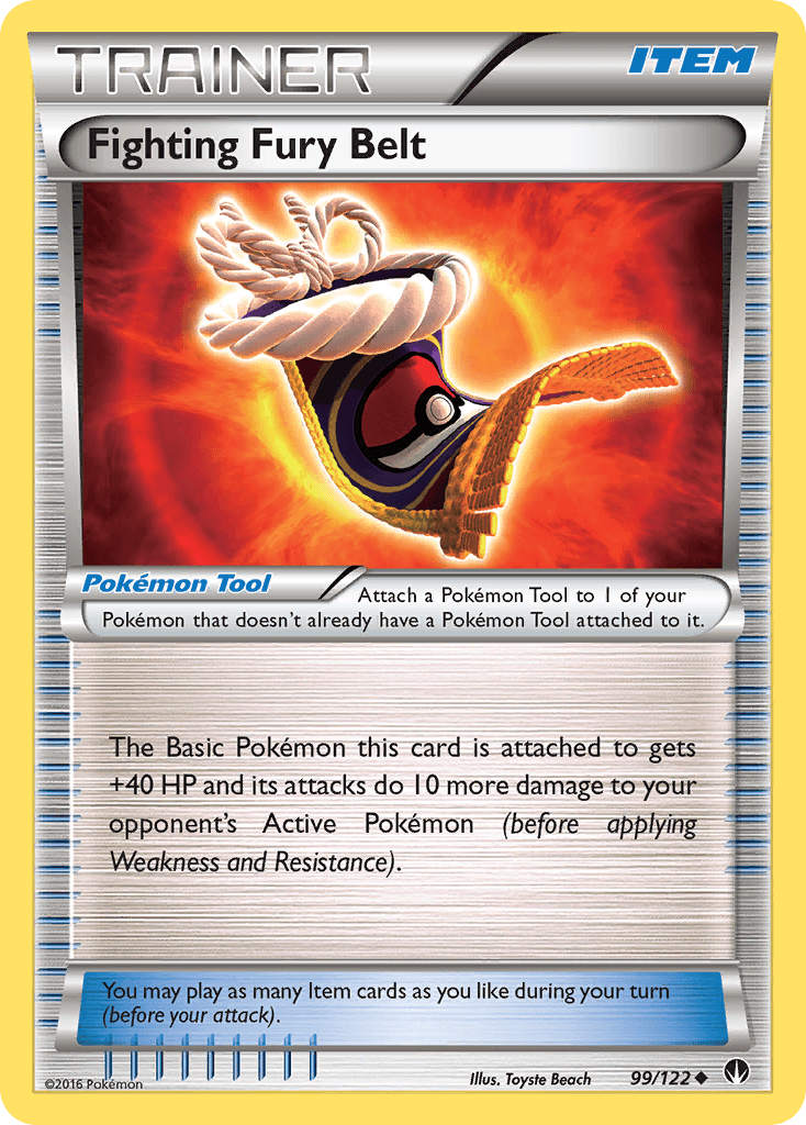 Fighting Fury Belt BREAKpoint card