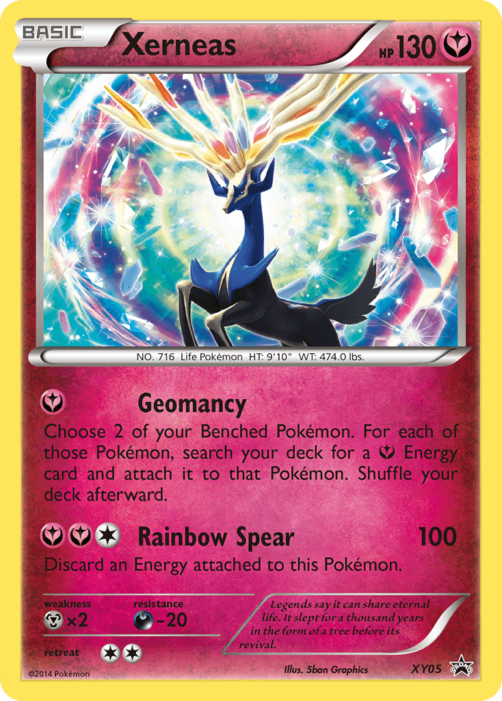 Xerneas XY Black Star Promos card