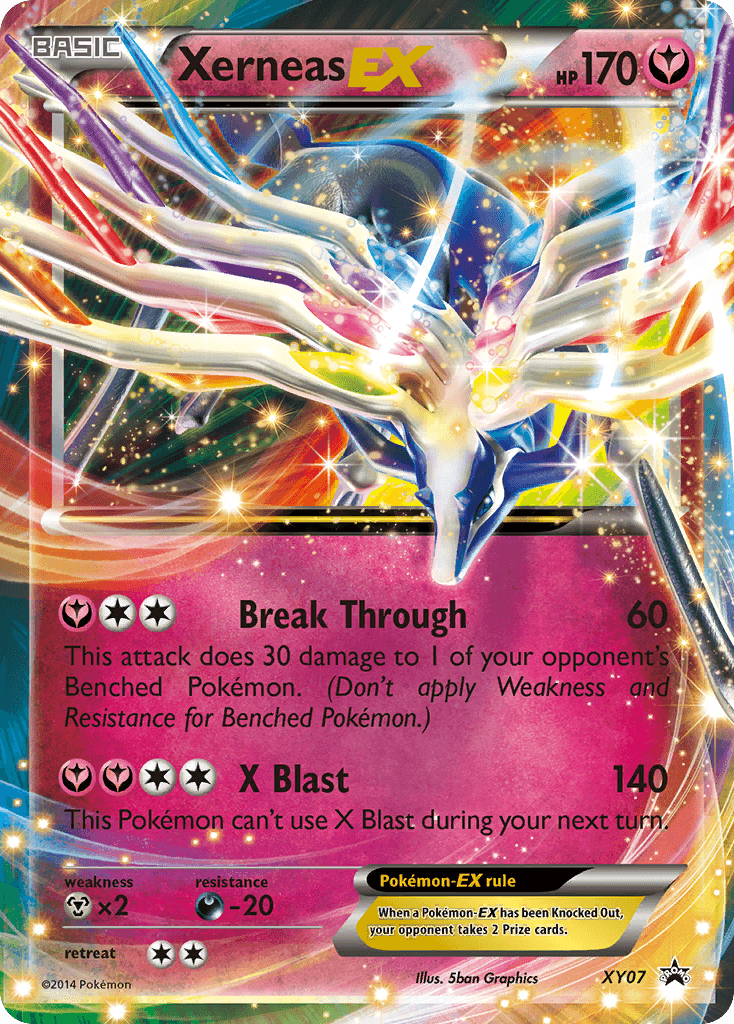 Xerneas-EX XY Black Star Promos card