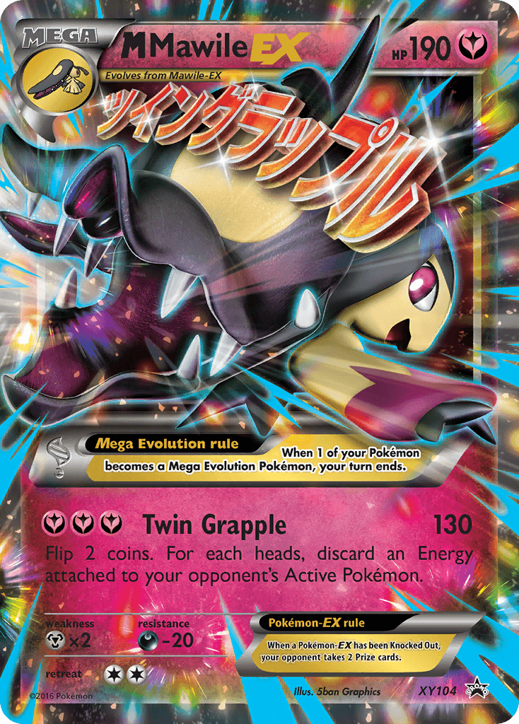 M Mawile-EX XY Black Star Promos card
