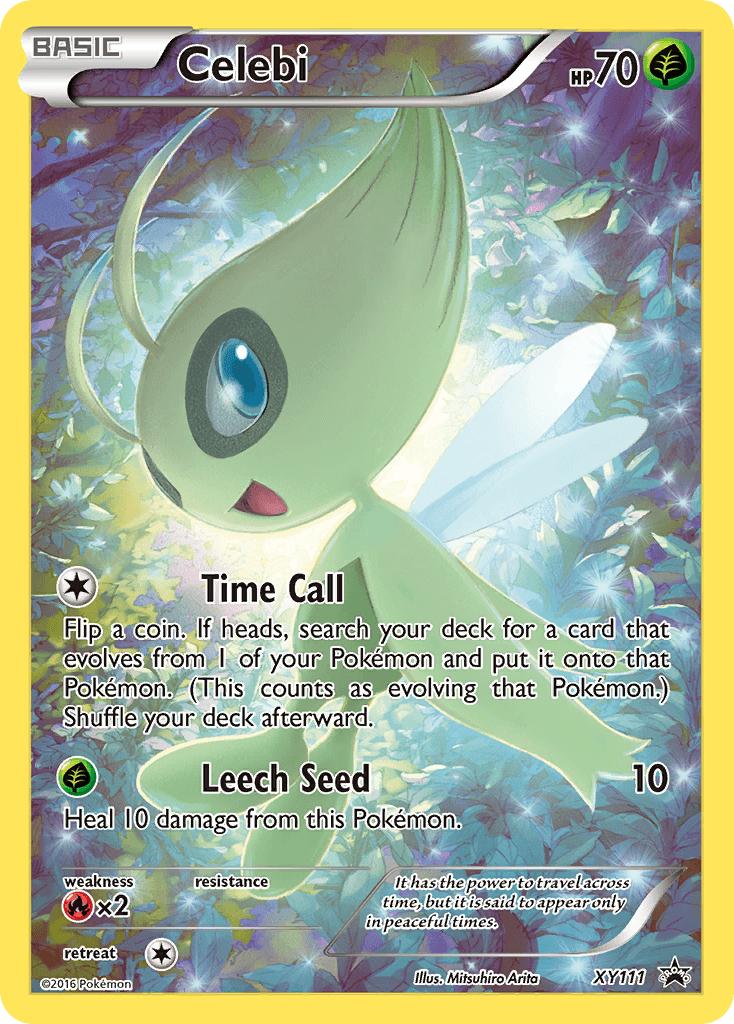 Celebi XY Black Star Promos card