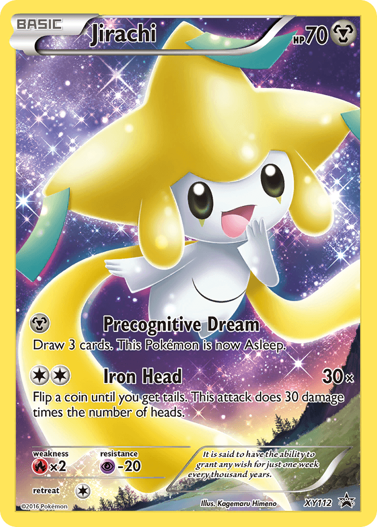 Jirachi XY Black Star Promos card