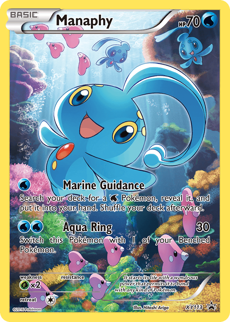 Manaphy XY Black Star Promos card