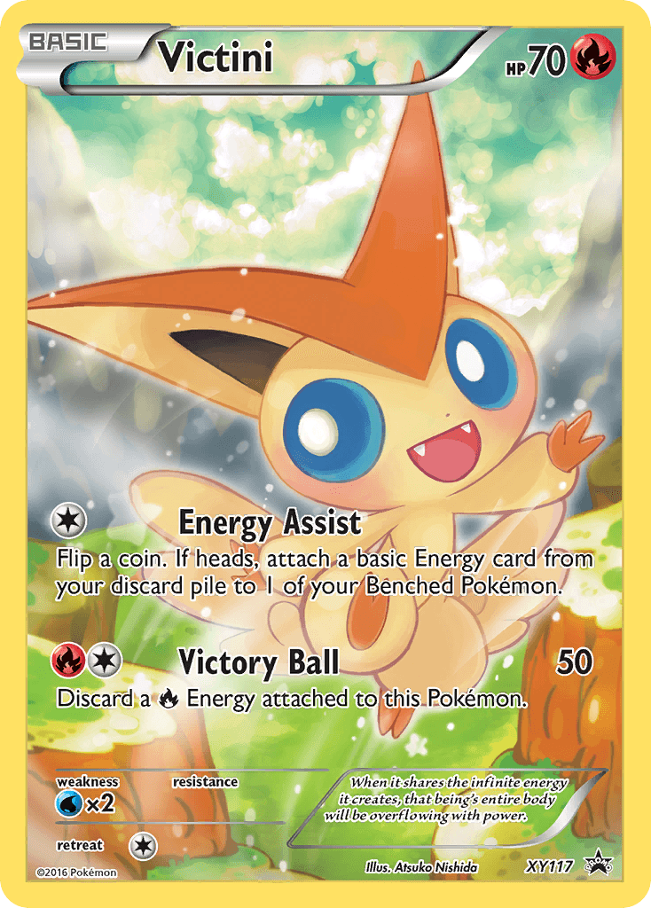 Victini XY Black Star Promos card