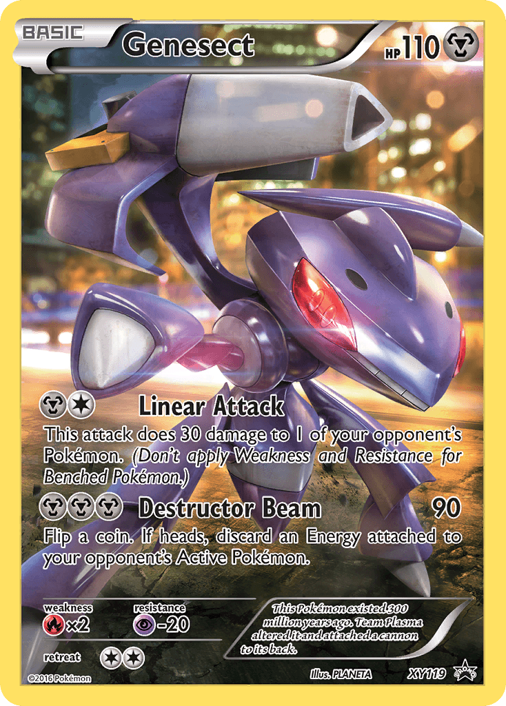 Genesect XY Black Star Promos card
