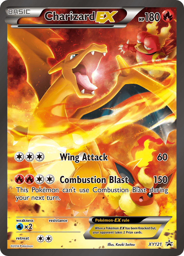 Charizard-EX XY Black Star Promos card
