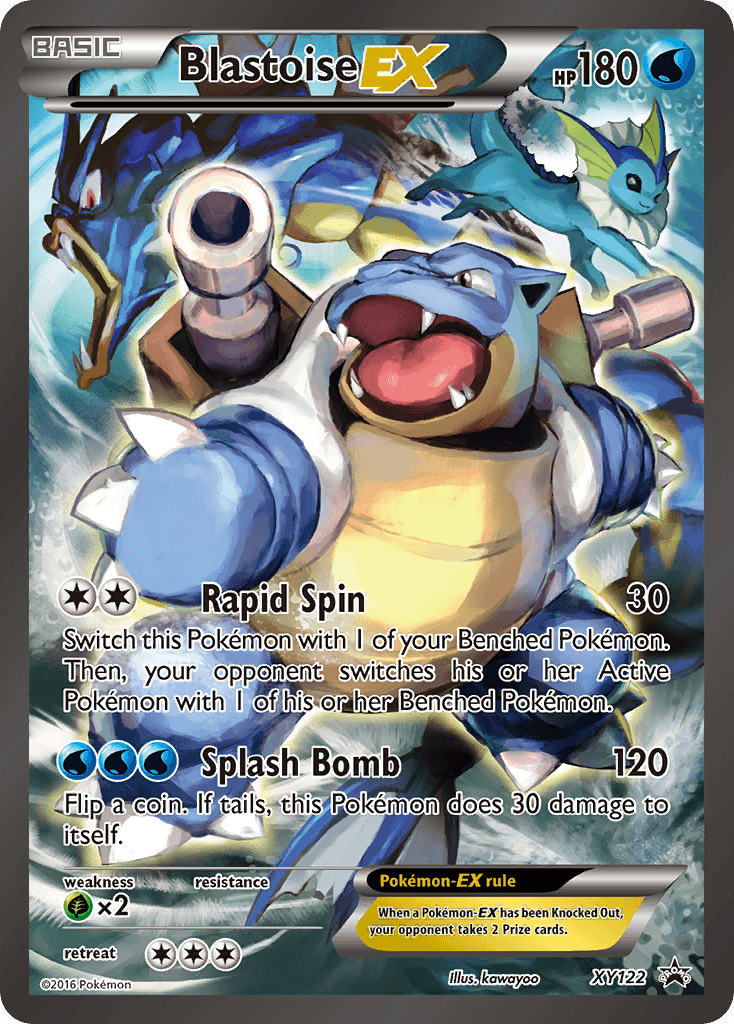 Blastoise-EX XY Black Star Promos card