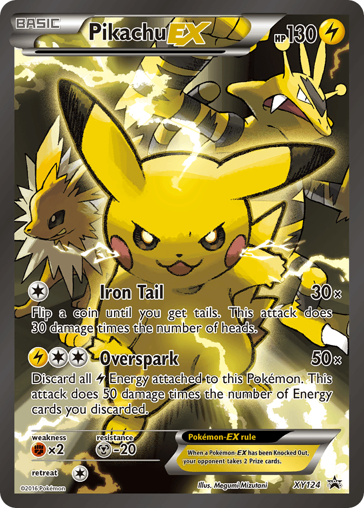 Pikachu-EX XY Black Star Promos card