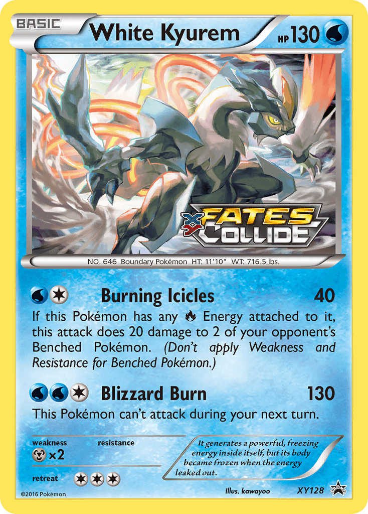 White Kyurem XY Black Star Promos card