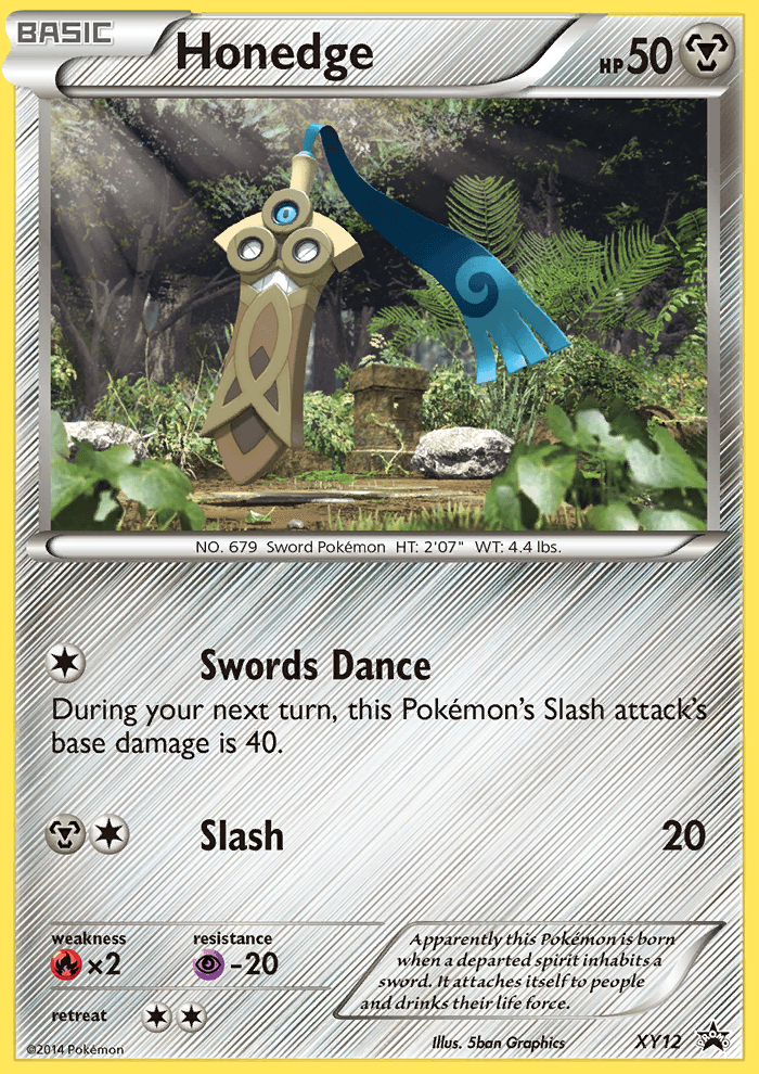 Honedge XY Black Star Promos card