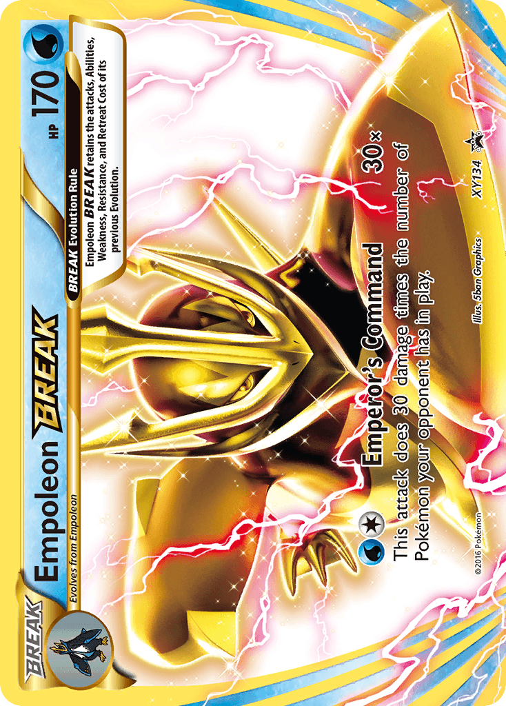Empoleon BREAK XY Black Star Promos card