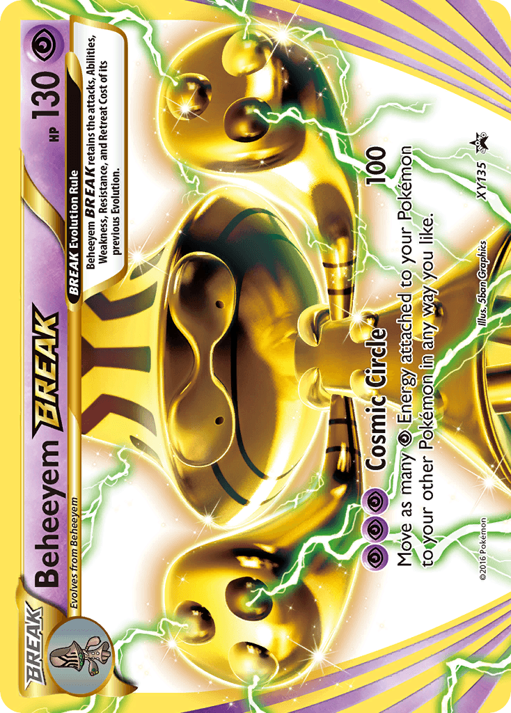 Beheeyem BREAK XY Black Star Promos card