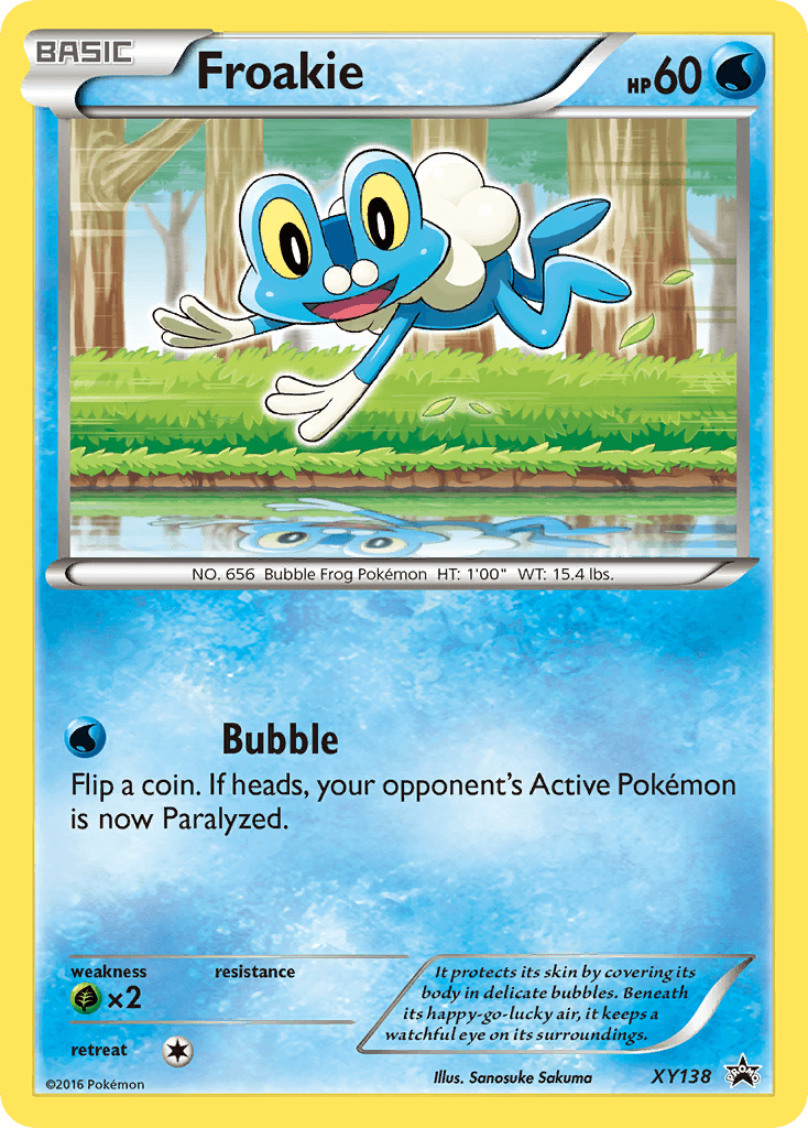 Froakie XY Black Star Promos card