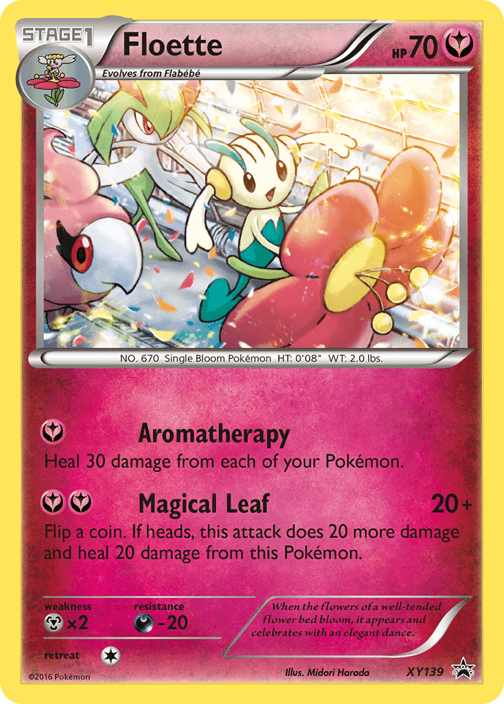 Floette XY Black Star Promos card
