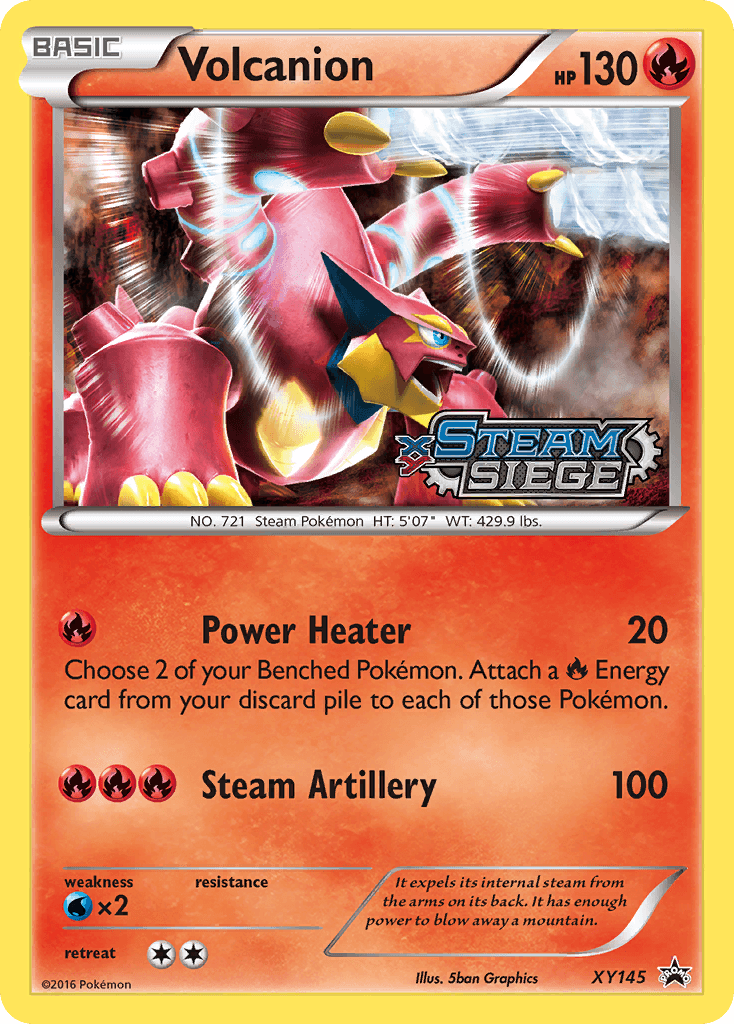 Volcanion XY Black Star Promos card