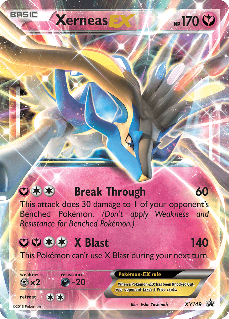 Xerneas-EX XY Black Star Promos card