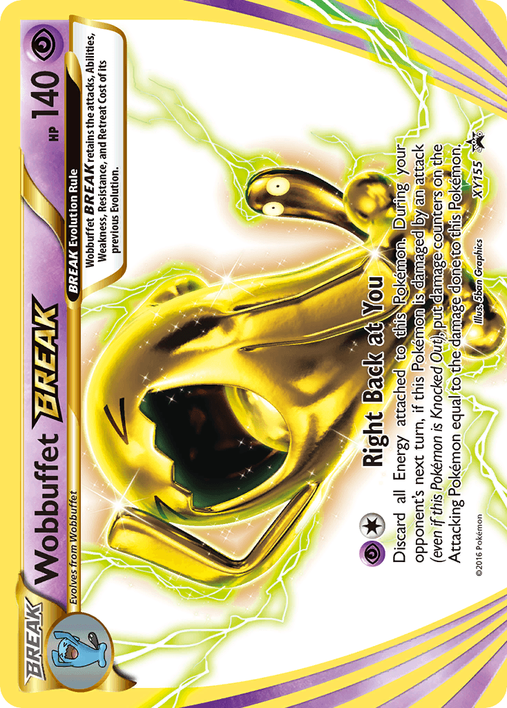 Wobbuffet BREAK XY Black Star Promos card