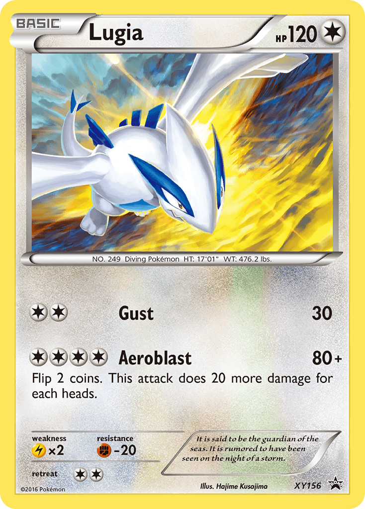 Lugia XY Black Star Promos card