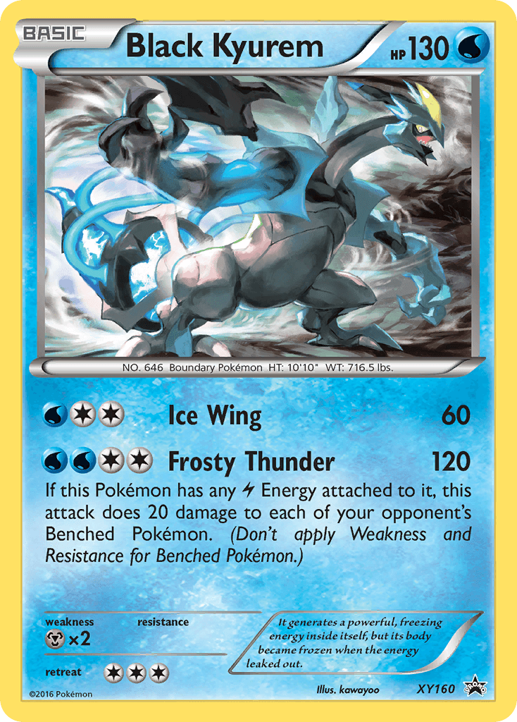 Black Kyurem XY Black Star Promos card