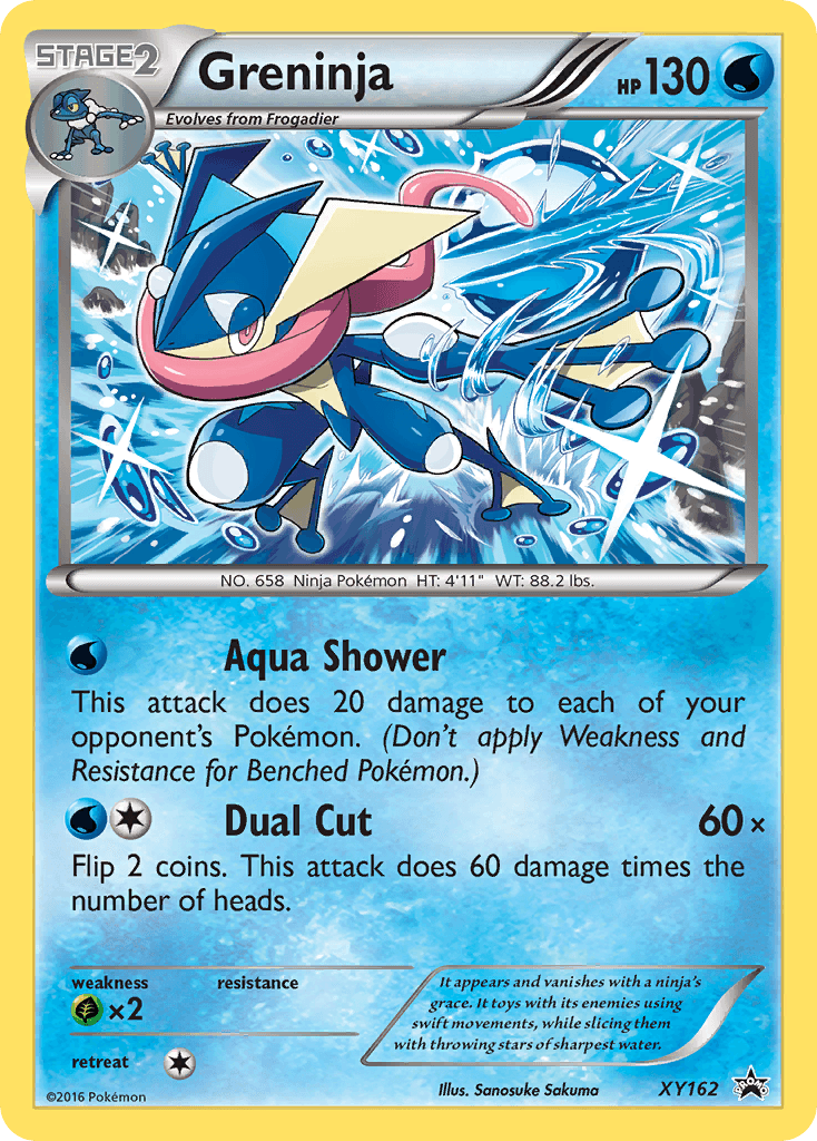 Greninja XY Black Star Promos card