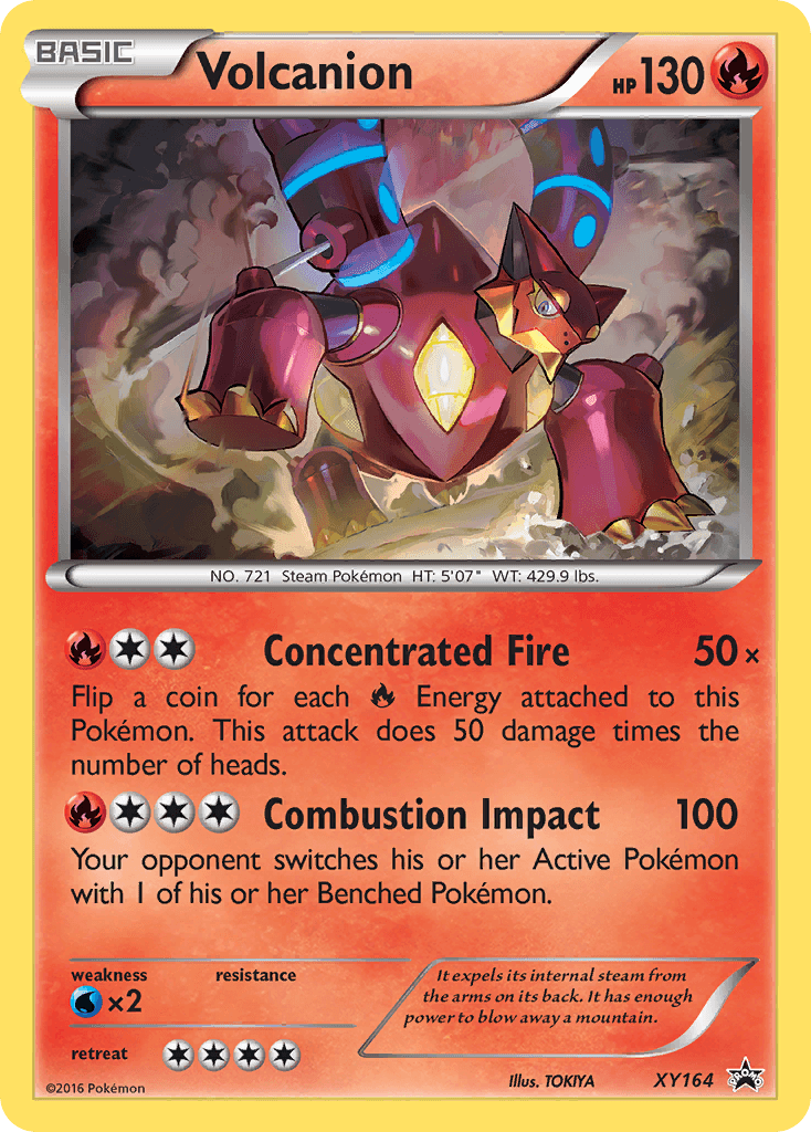 Volcanion XY Black Star Promos card
