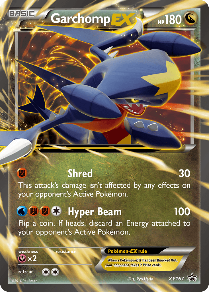 Garchomp-EX XY Black Star Promos card