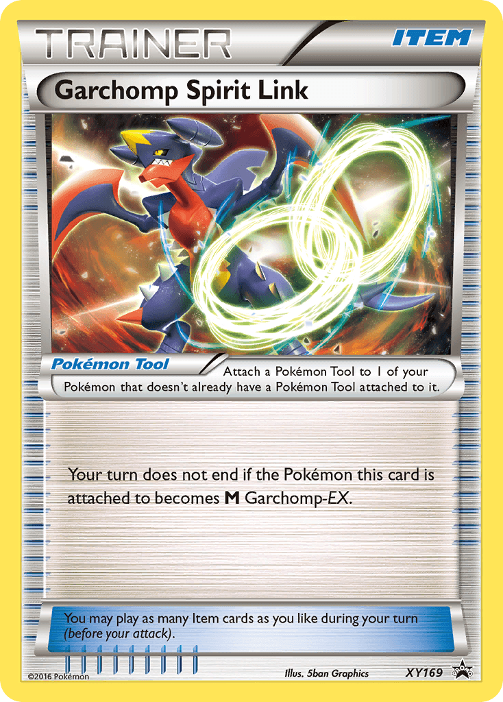 Garchomp Spirit Link XY Black Star Promos card