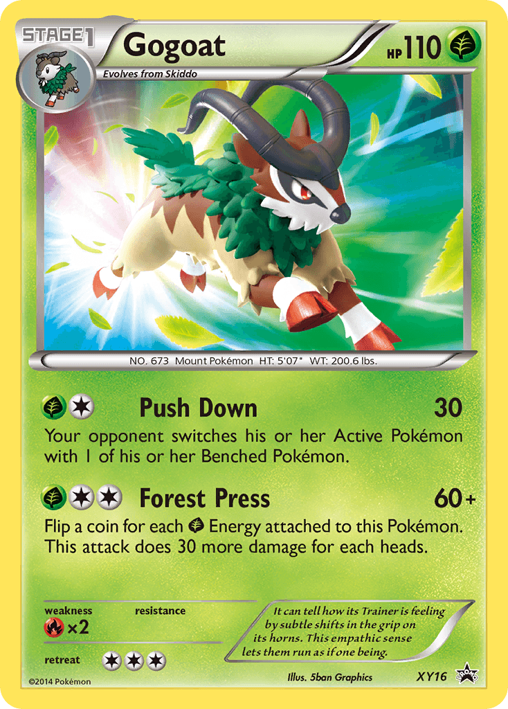 Gogoat XY Black Star Promos card