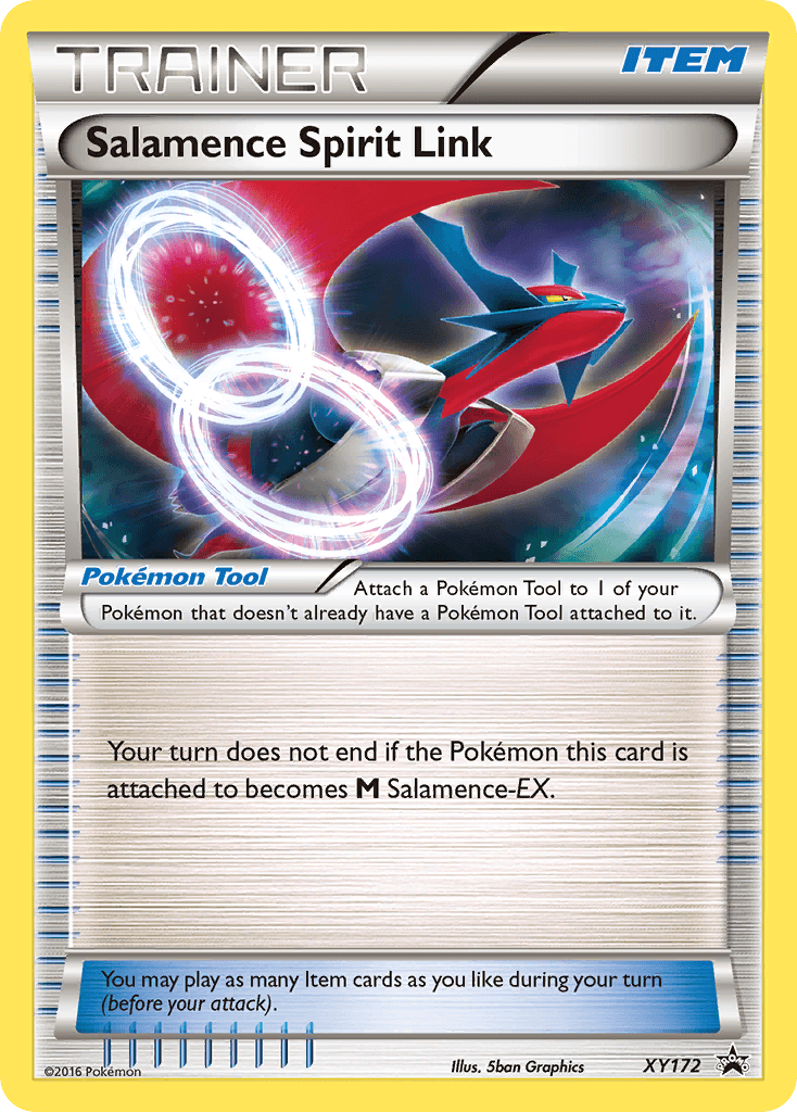 Salamence Spirit Link XY Black Star Promos card